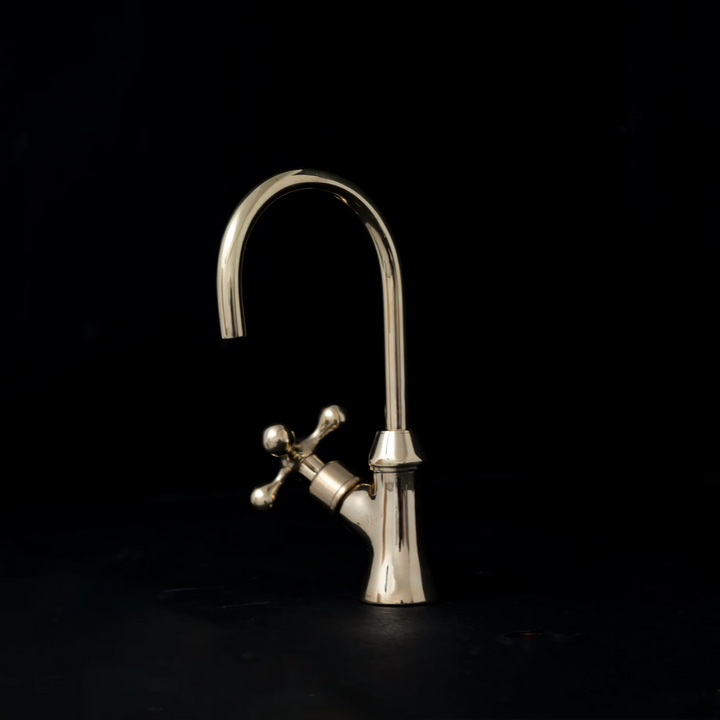Unlacquered Brass Filter Tap – Dedicated Drinking Water Faucet | Solid Brass
