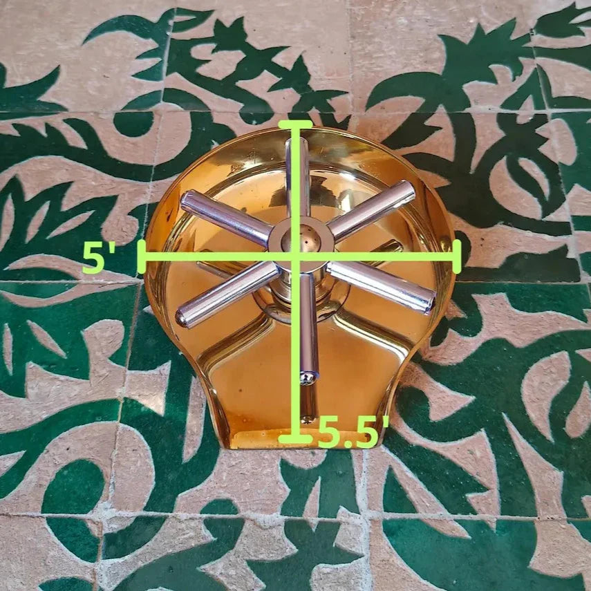 Handmade Glass Sink Rinser
