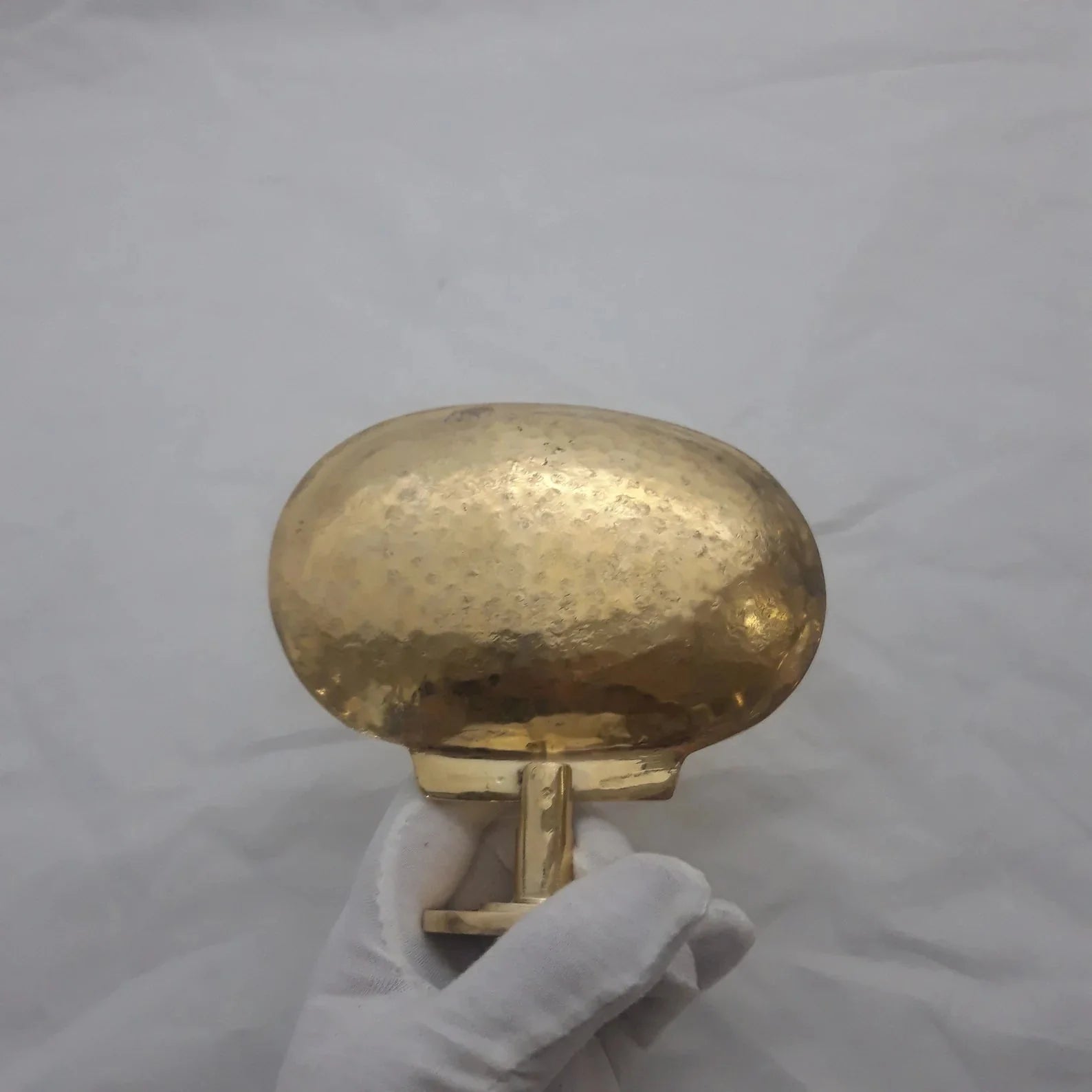 Unlacquered Brass Wall Mounted Soap Dish – Handcrafted, Vintage Style