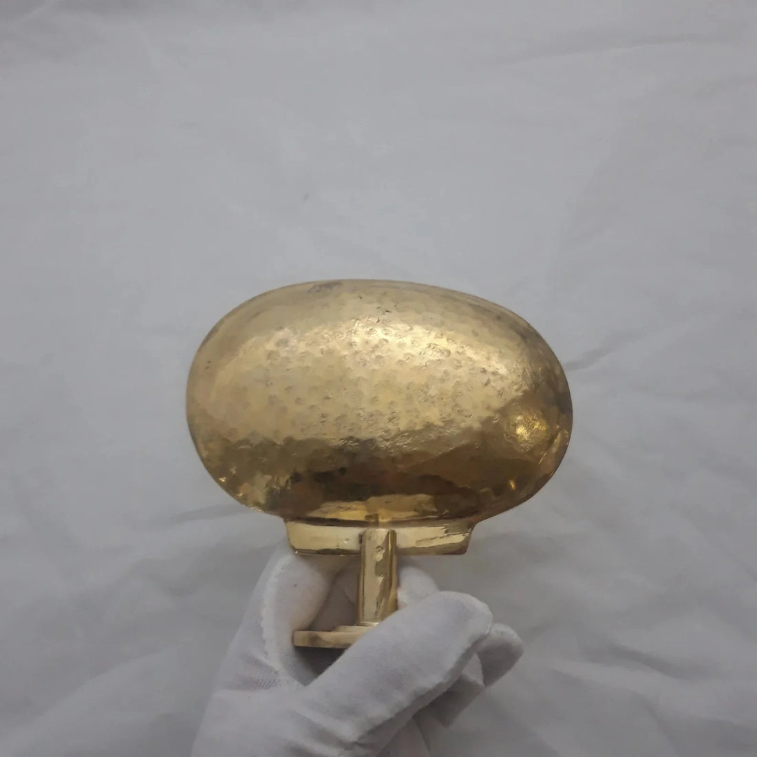 Unlacquered Brass Wall Mounted Soap Dish – Handcrafted, Vintage Style