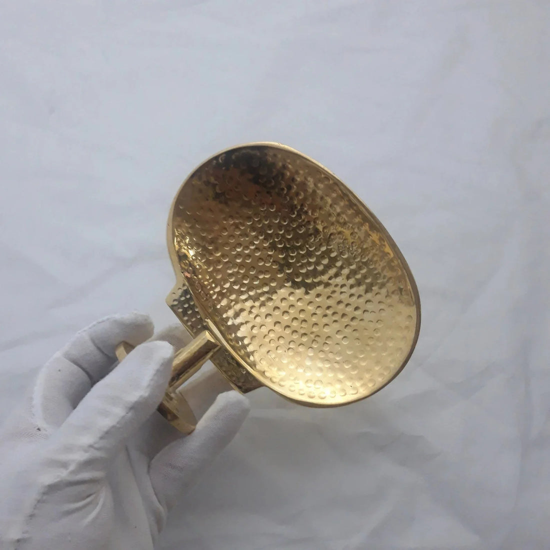 Unlacquered Brass Wall Mounted Soap Dish – Handcrafted, Vintage Style