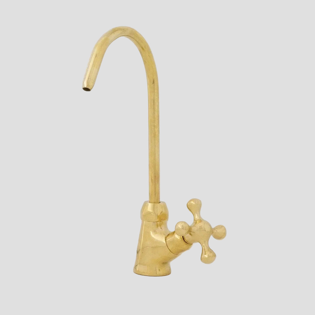 Unlacquered Brass Drinking Water Tap – Single Hole Cold Water Faucet